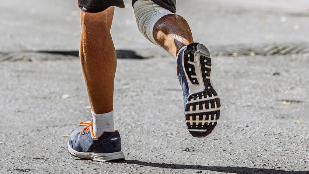 Runner with gonarthrosis