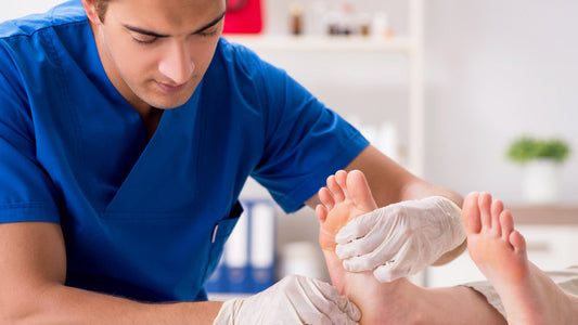 Who is a podiatrist and what does he do?