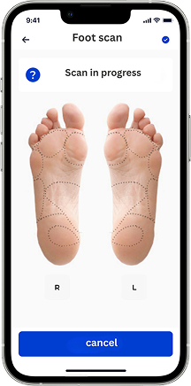 Static Foot Scan – Easy & Fast