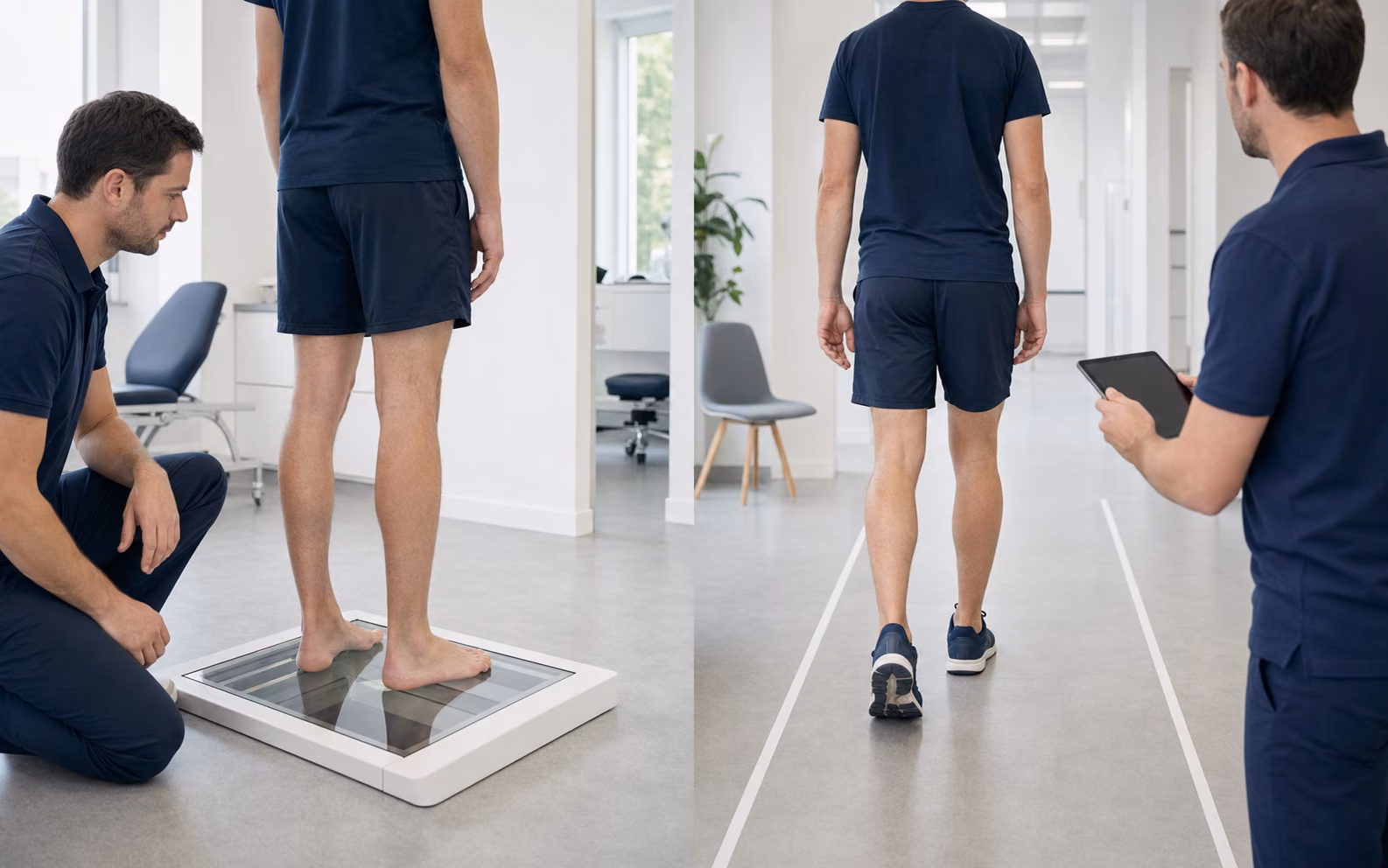 Examen statique ou dynamique du pied : ce que révèle le pied en mouvement